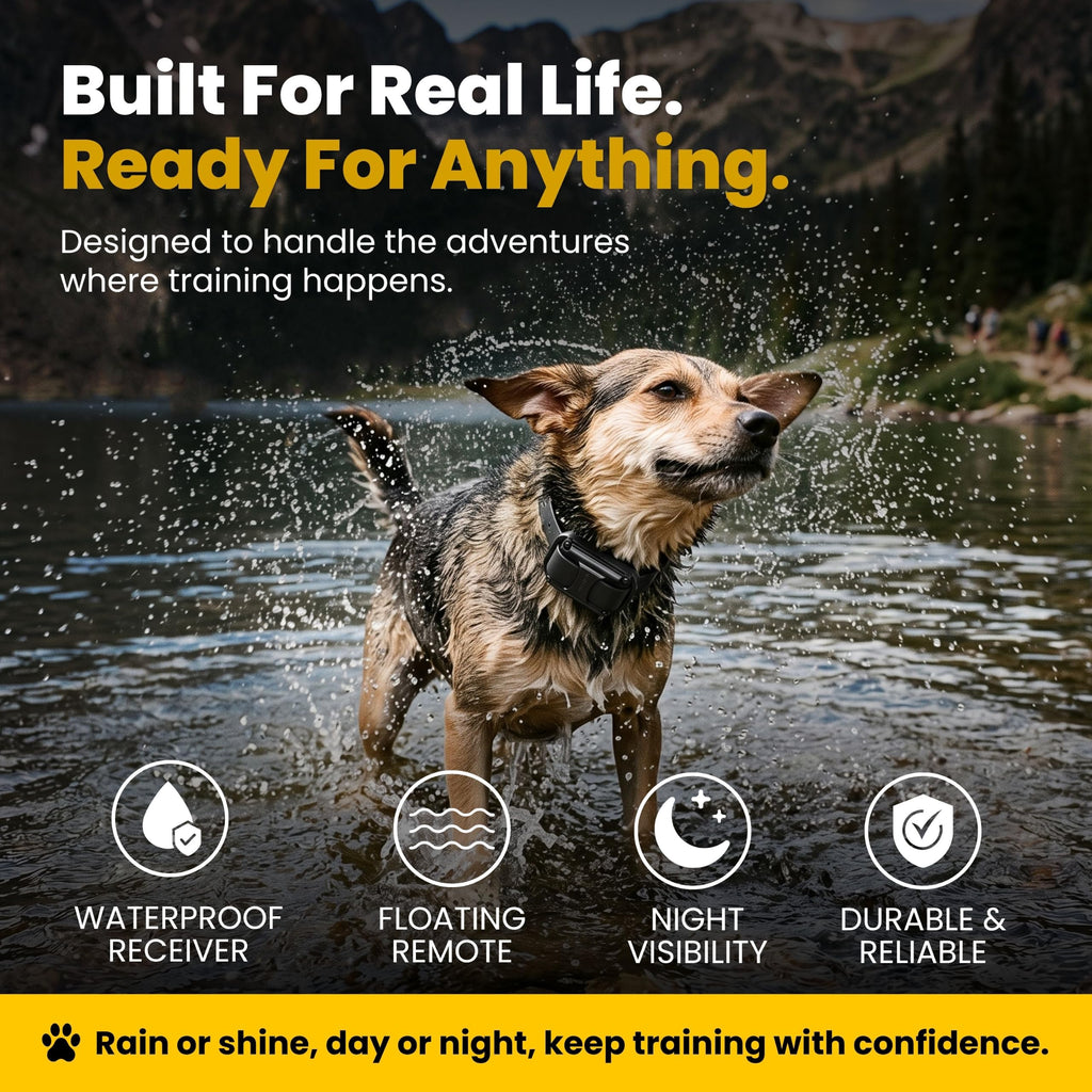 Waterproof Dog Training E Collar with Remote C64877