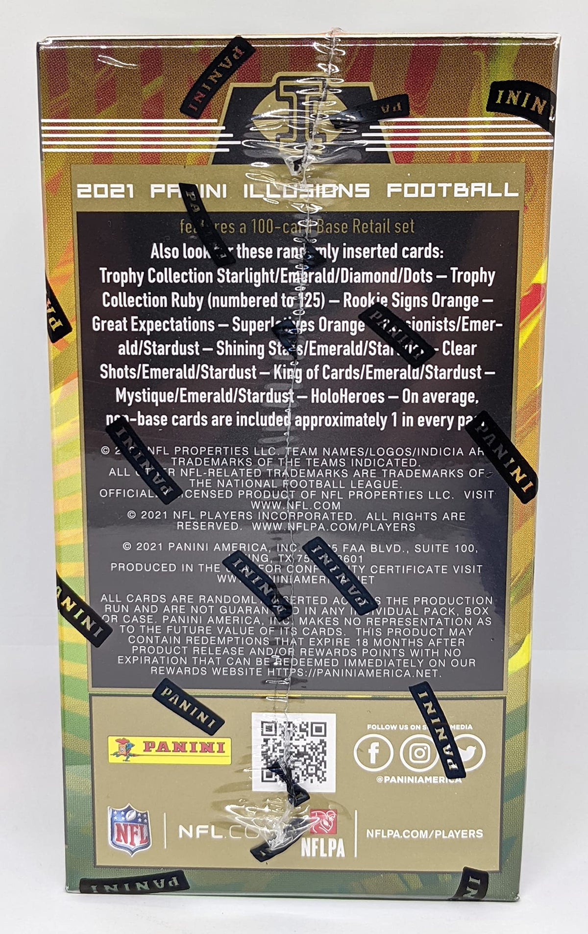 2021 Panini Illusions NFL Football Blaster Box (36 Cards) M547147
